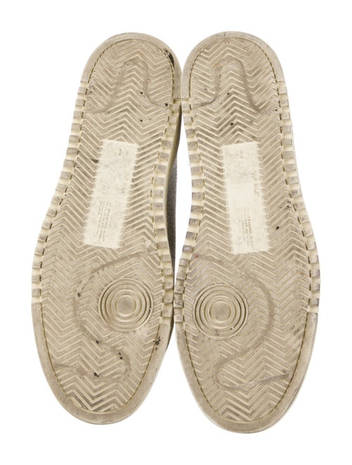 Off-White Glitter Printed Sneakers