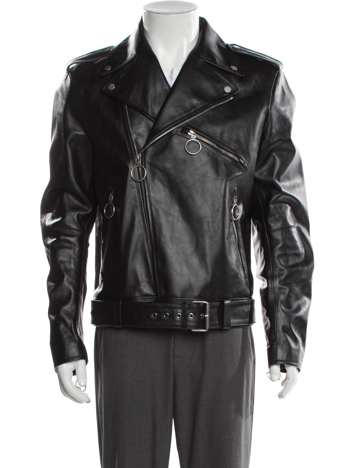 Off-White 2021 Arrows Moto Jacket w/ Tags