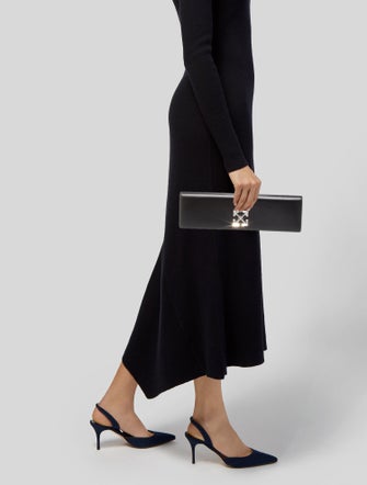 Off-White Leather Jitney