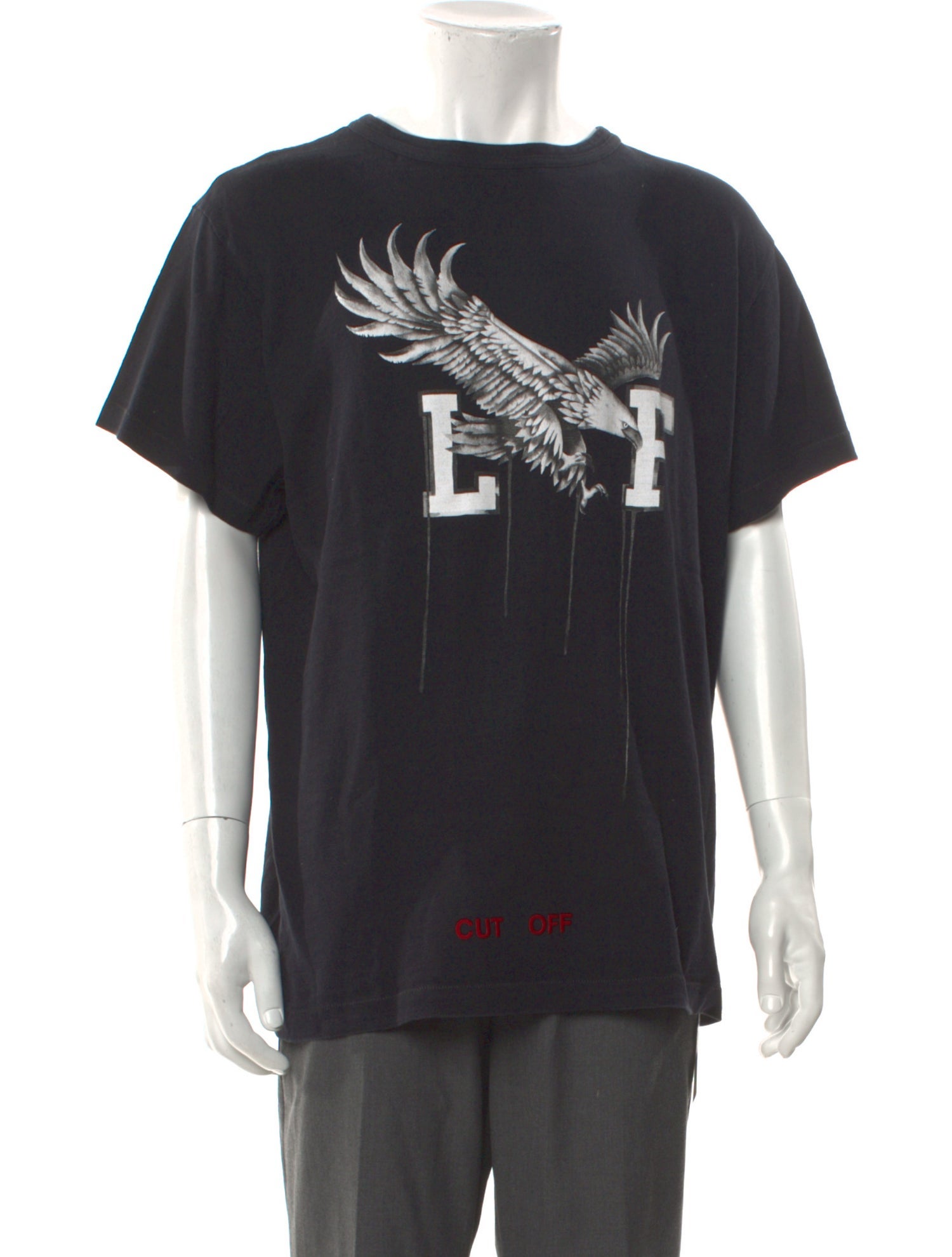 Off-White Off-White Eagle Tee Graphic Print T-Shirt