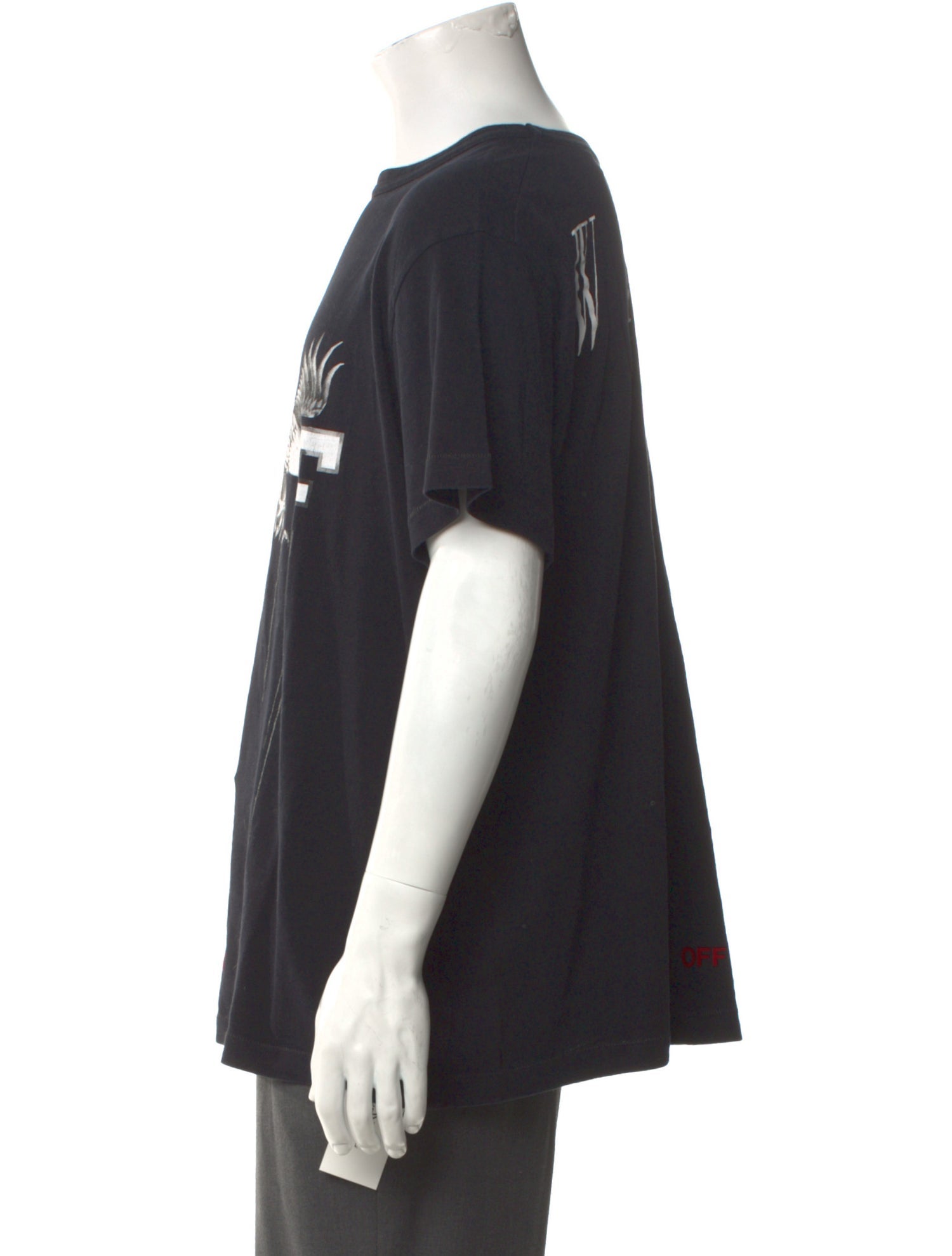 Off-White Off-White Eagle Tee Graphic Print T-Shirt