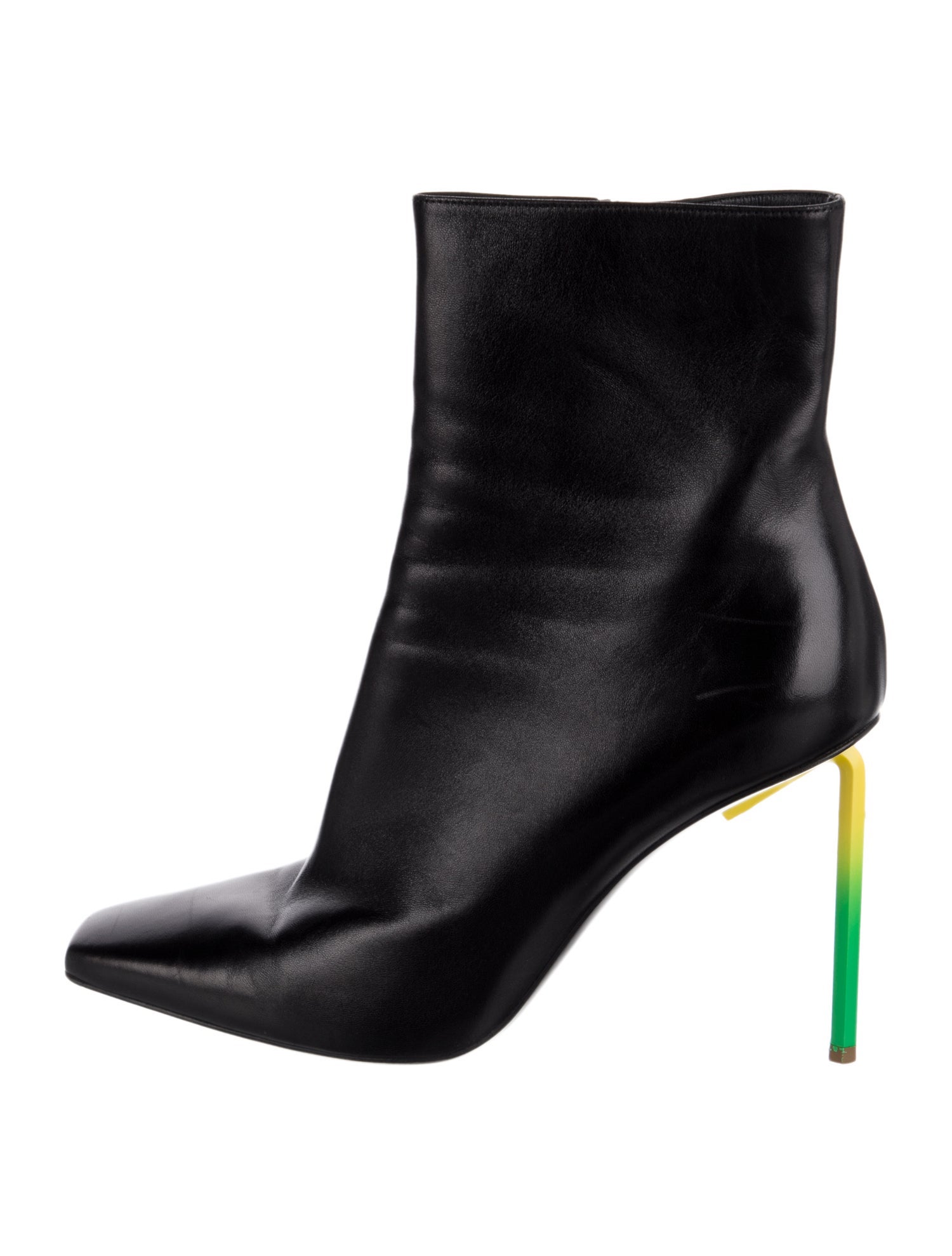 Off-White Leather Boots