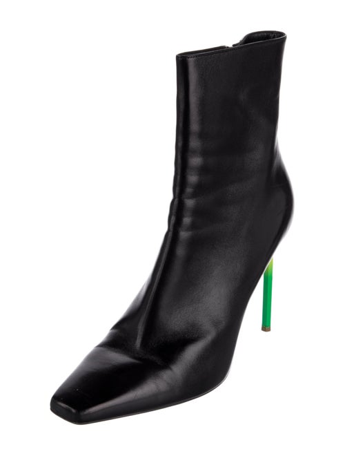 Off-White Leather Boots