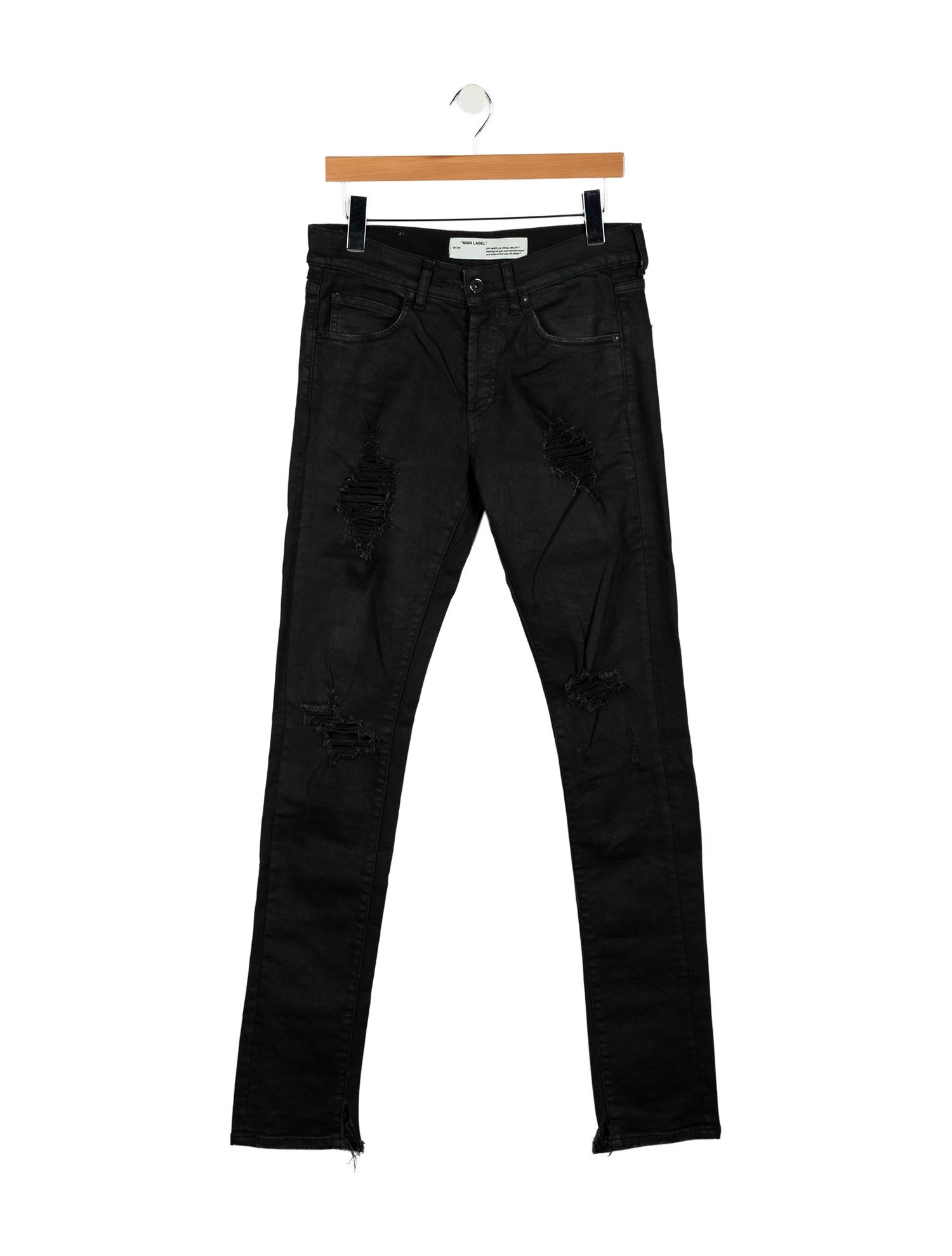 Off-White Diagonals Skinny Jeans