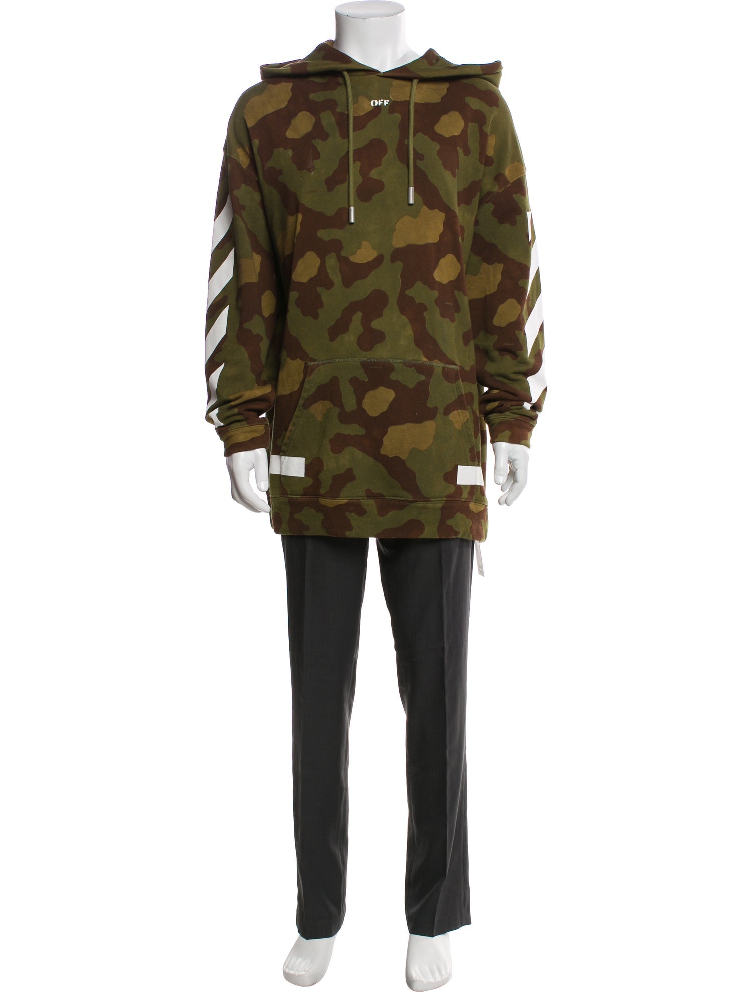 Off-White 2017 X Camo Arrows Hoodie