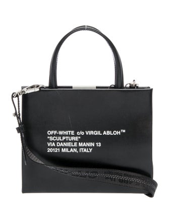 Off-White Leather Box Bag