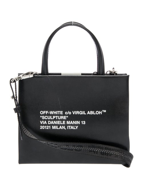 Off-White Leather Box Bag