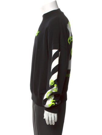 Off-White 2023 Graphic Print Sweatshirt
