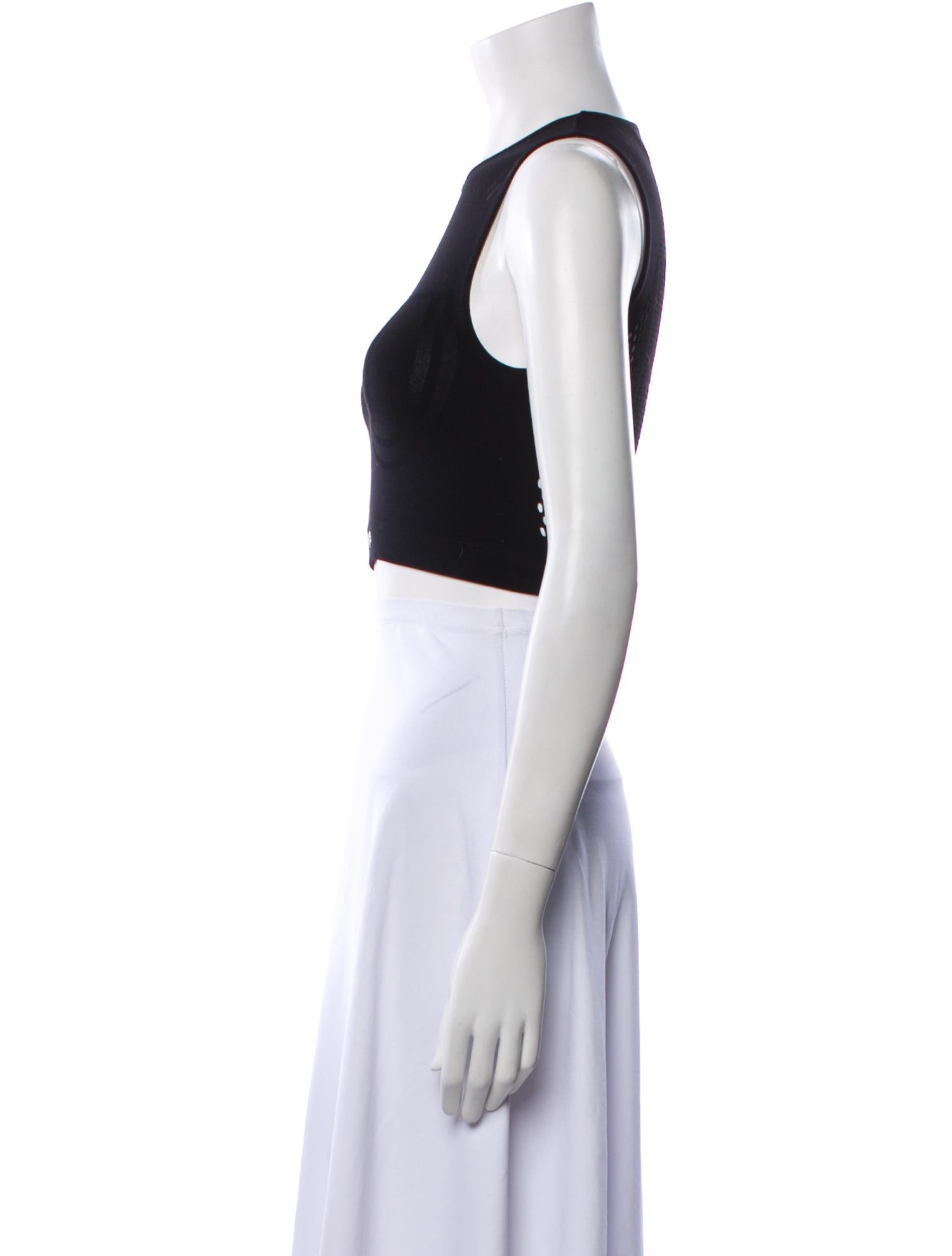 Off-White 2020 Crew Neck Crop Top