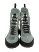 Off-White Combat Suede Hiking Boots