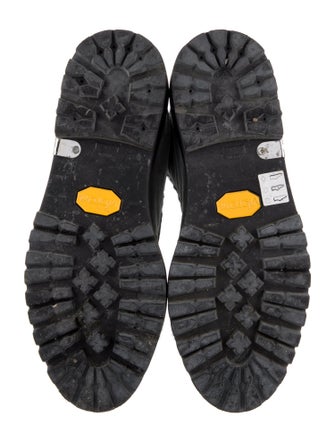 Off-White Combat Suede Hiking Boots