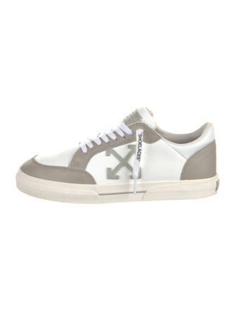Off-White New Vulcanized 'White Sage' Sneakers
