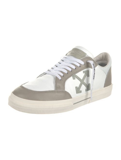 Off-White New Vulcanized 'White Sage' Sneakers