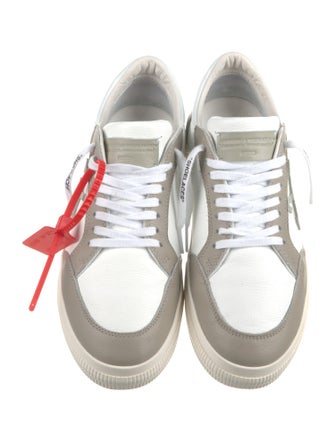 Off-White New Vulcanized 'White Sage' Sneakers