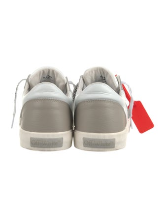 Off-White New Vulcanized 'White Sage' Sneakers