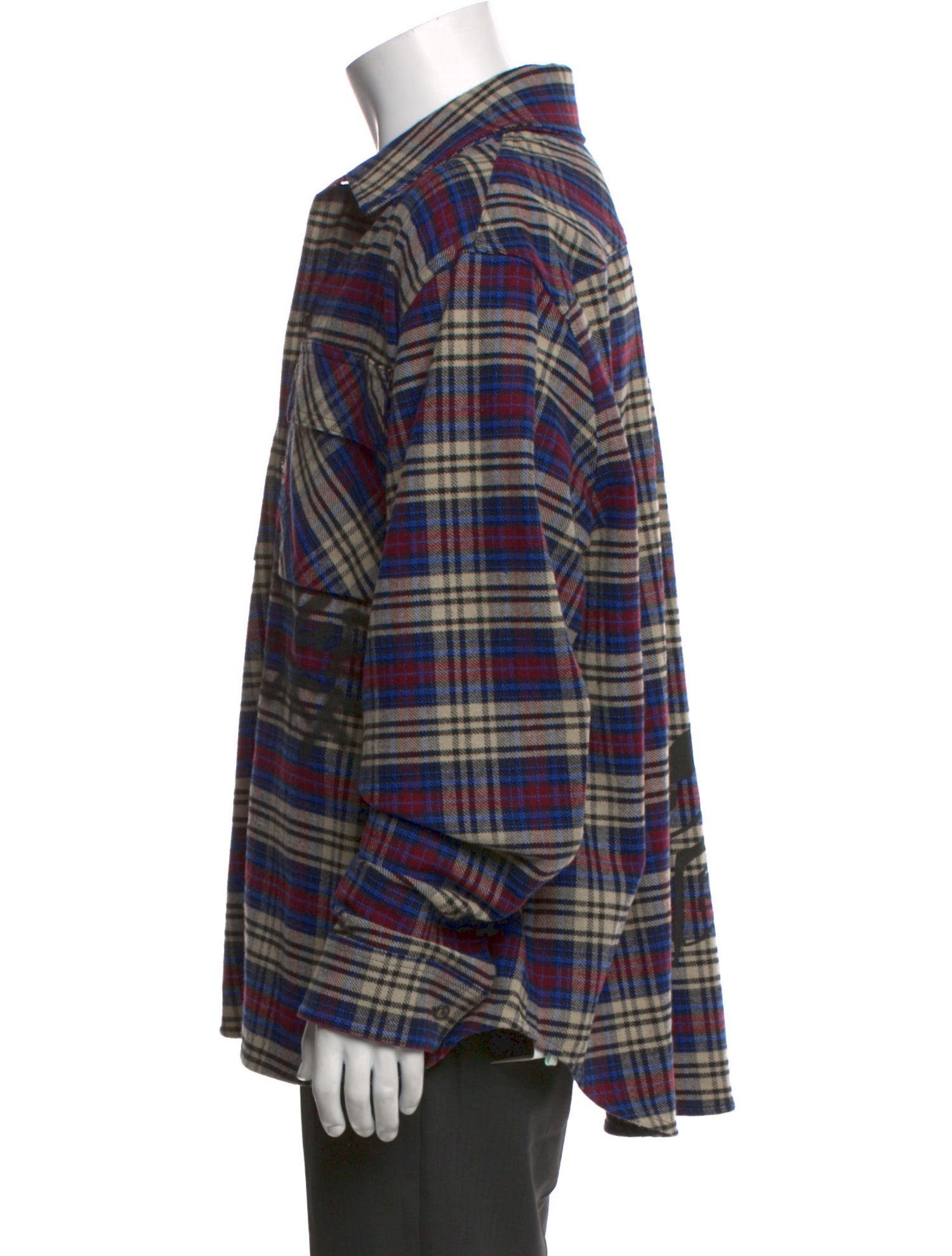 Off-White 2019 Plaid Print Shirt