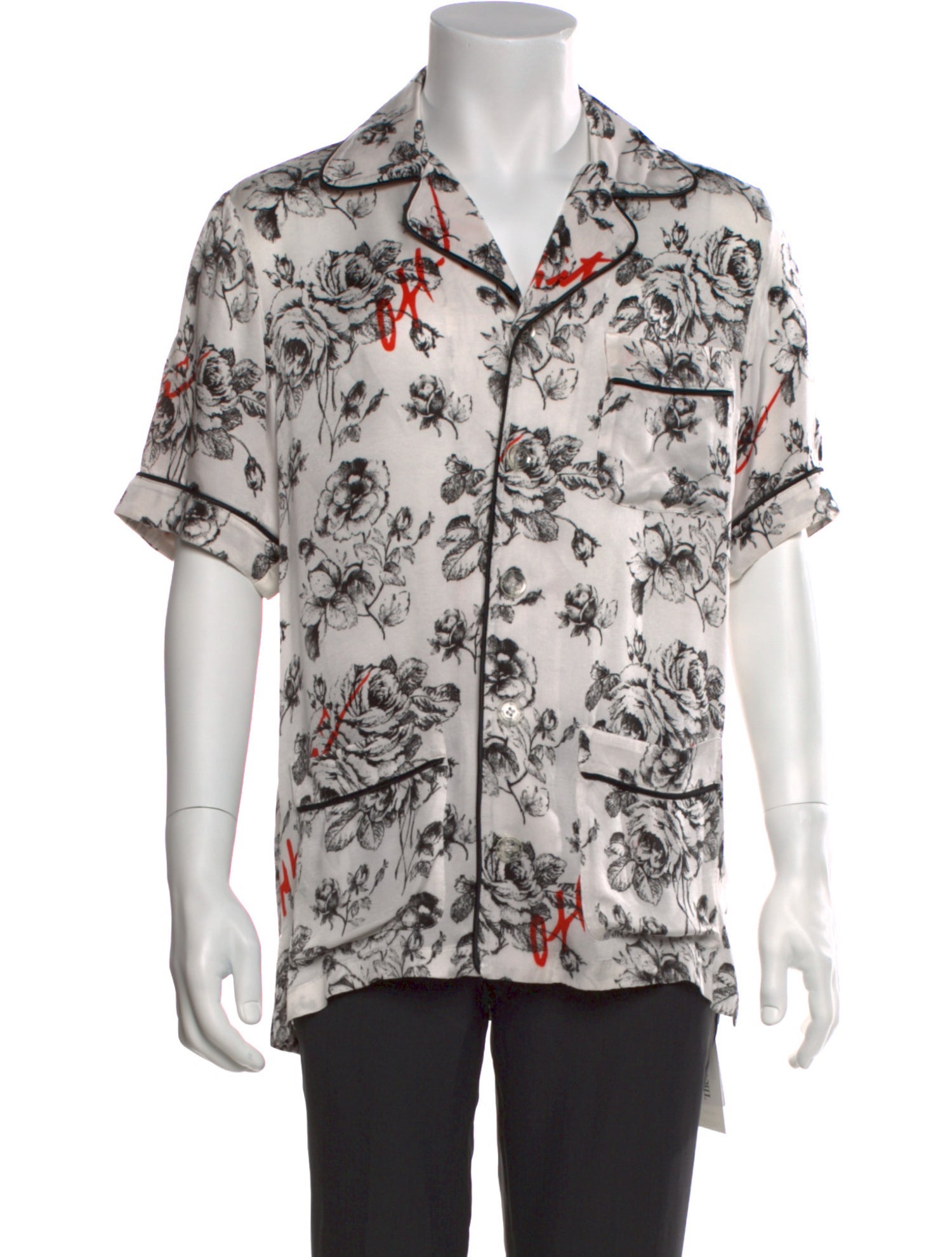 Off-White 2019 Floral Print Shirt