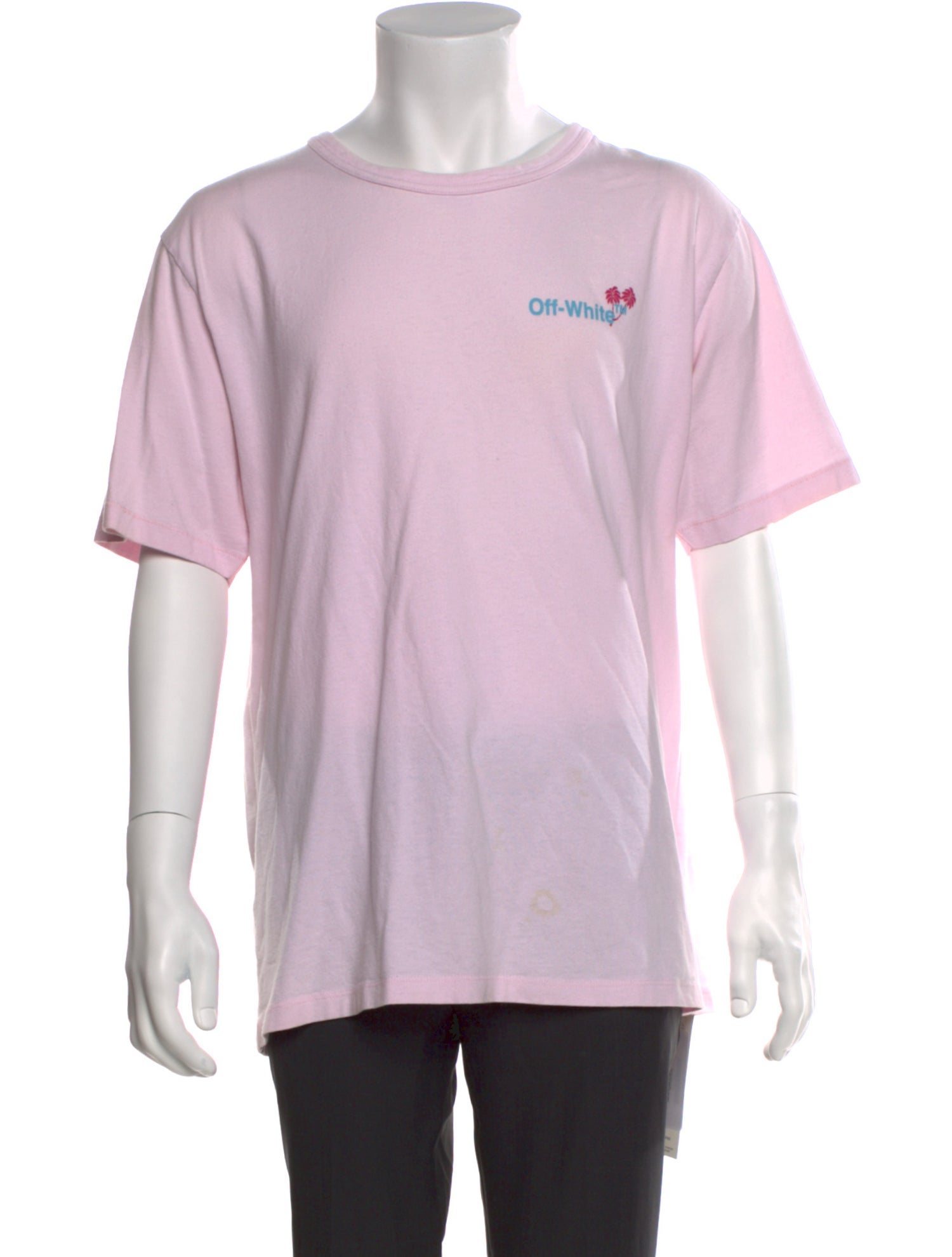 Off-White Graphic Print Crew Neck T-Shirt