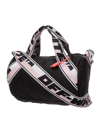 Off-White Kids' Nylon Duffle Bag