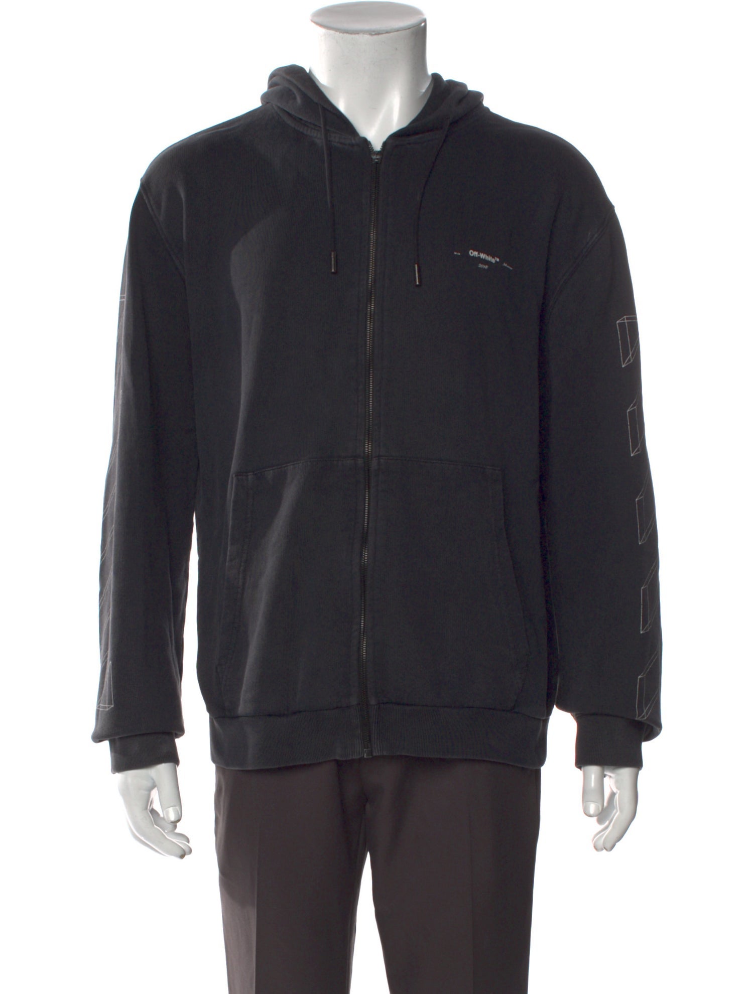 Off-White 2018 Diagonals Hoodie