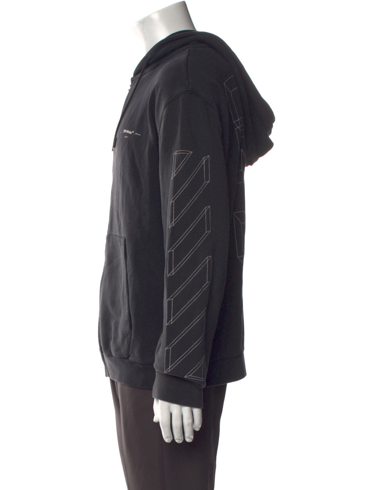 Off-White 2018 Diagonals Hoodie