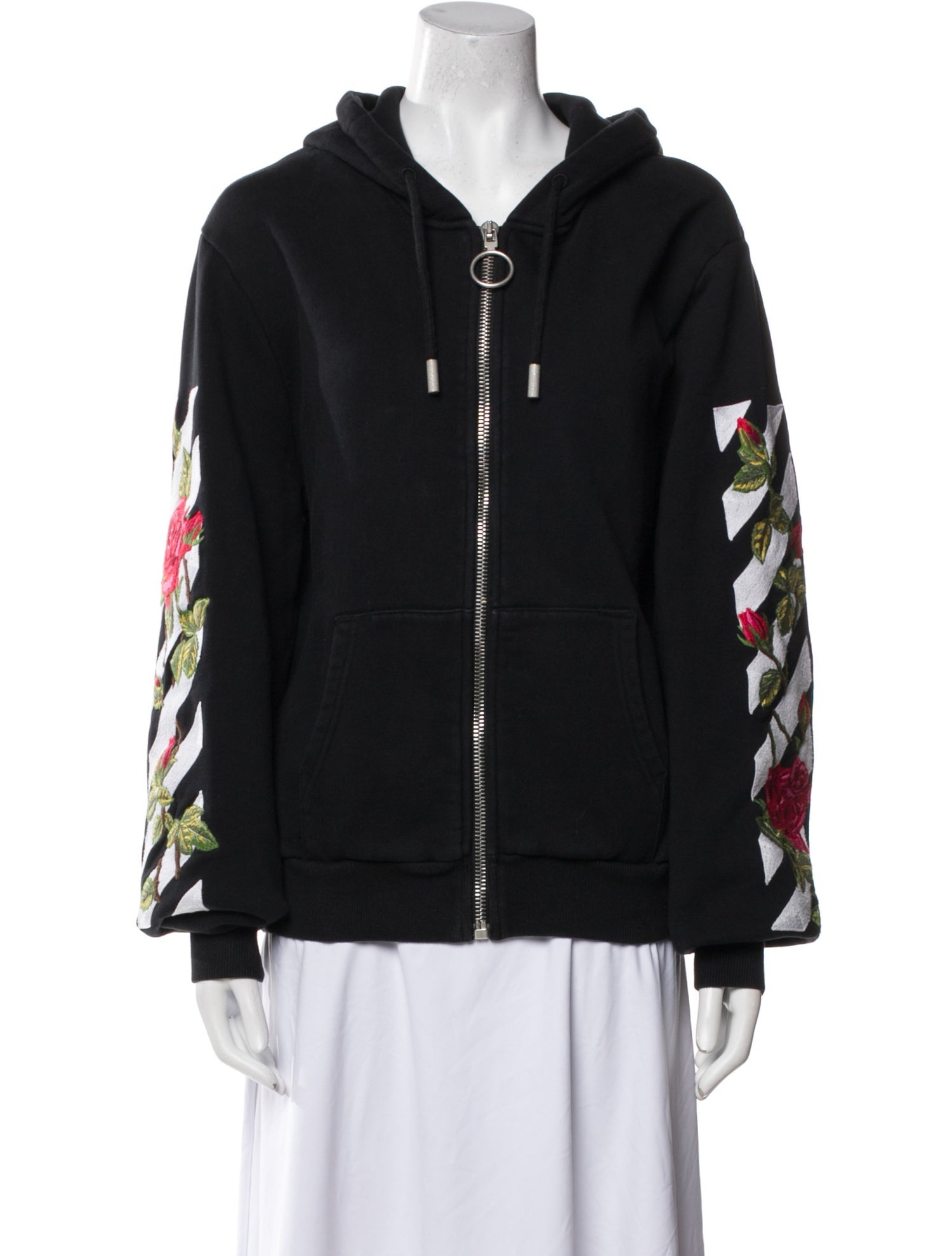 Off-White Floral Print Jacket