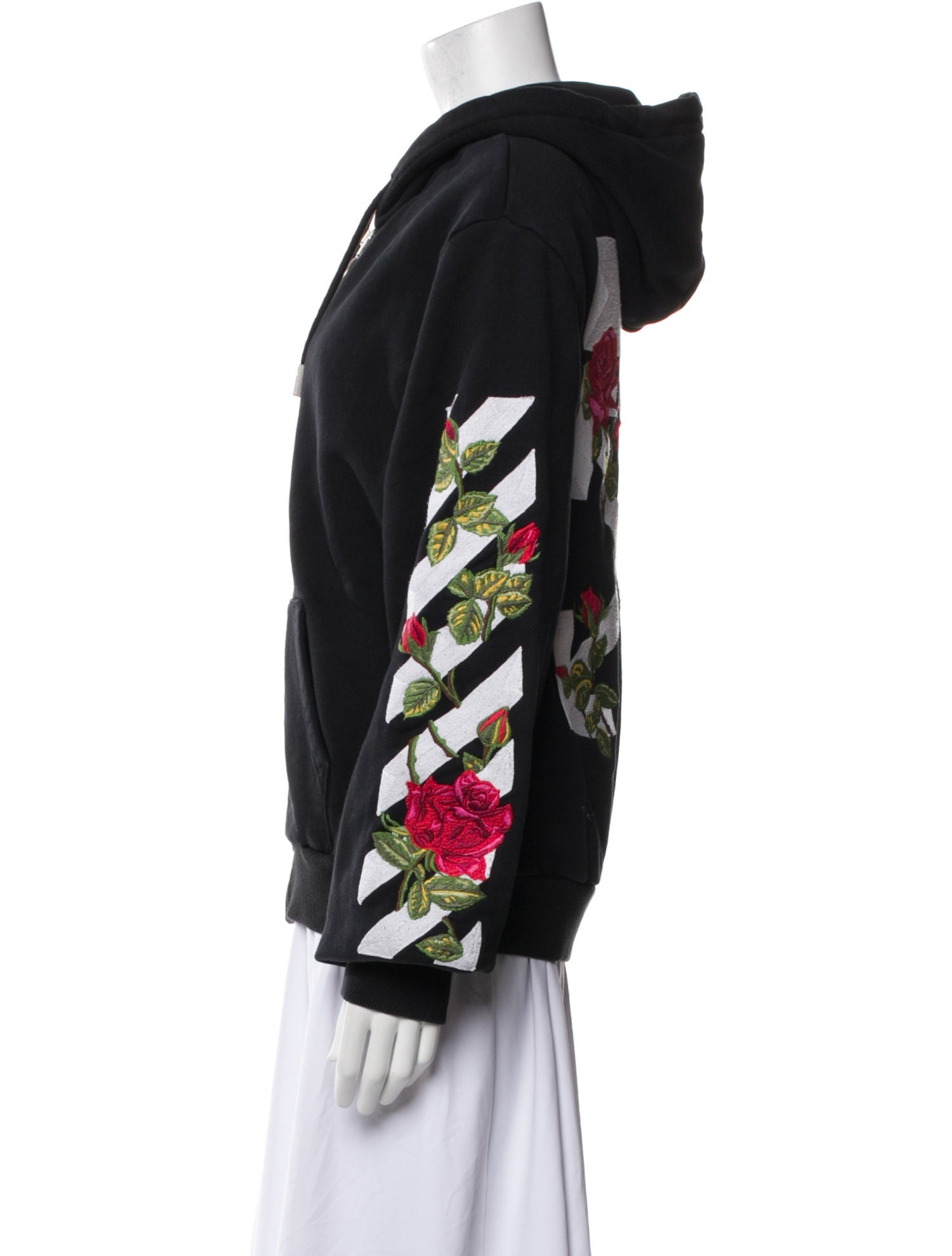 Off-White Floral Print Jacket