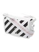 Off-White Leather Diagonals Mini Flap