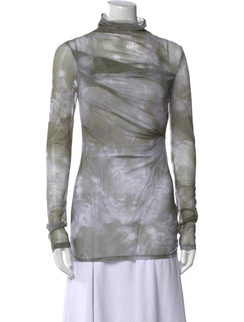 Off-White 2022 Mock Neck Top