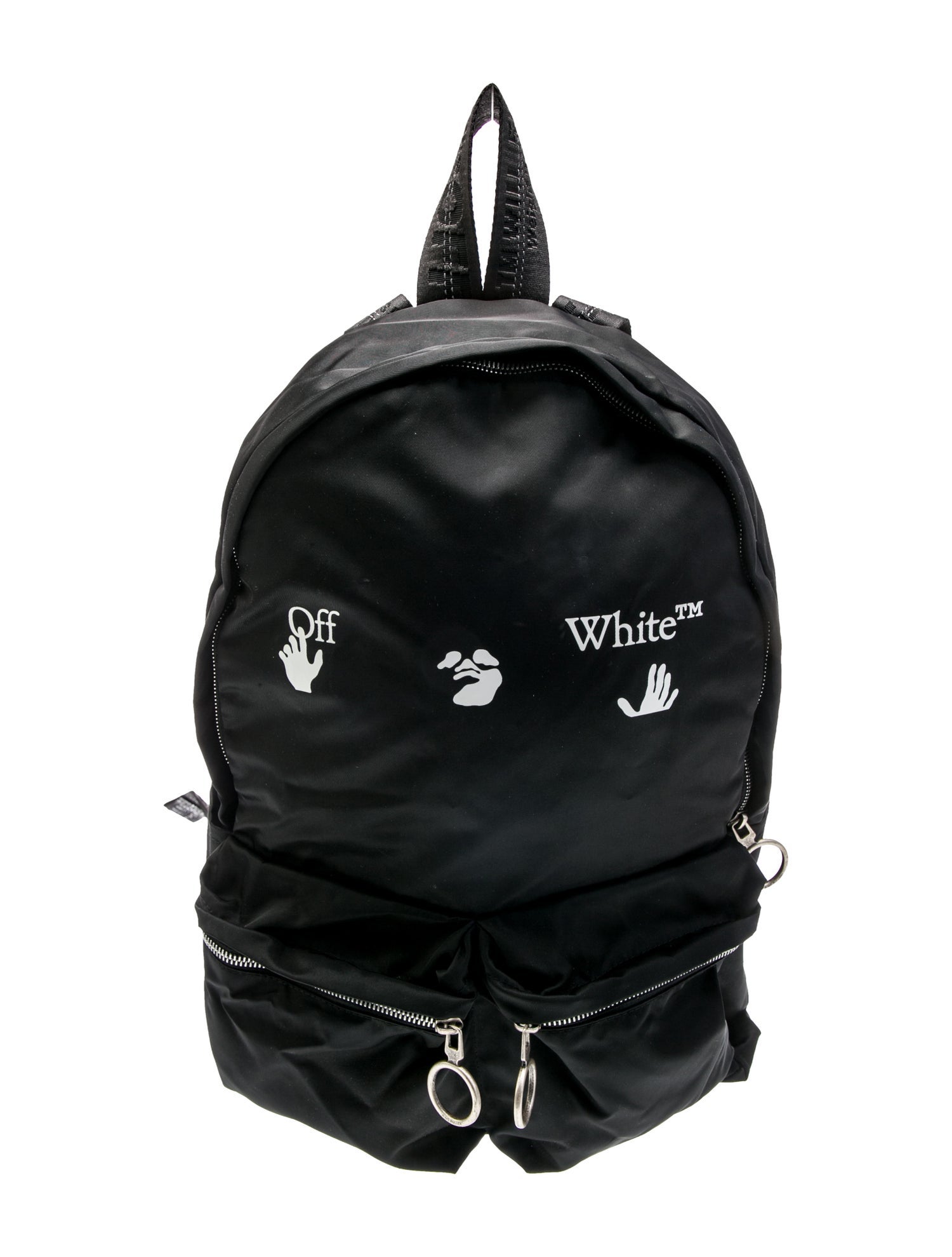 Off-White Nylon Backpack