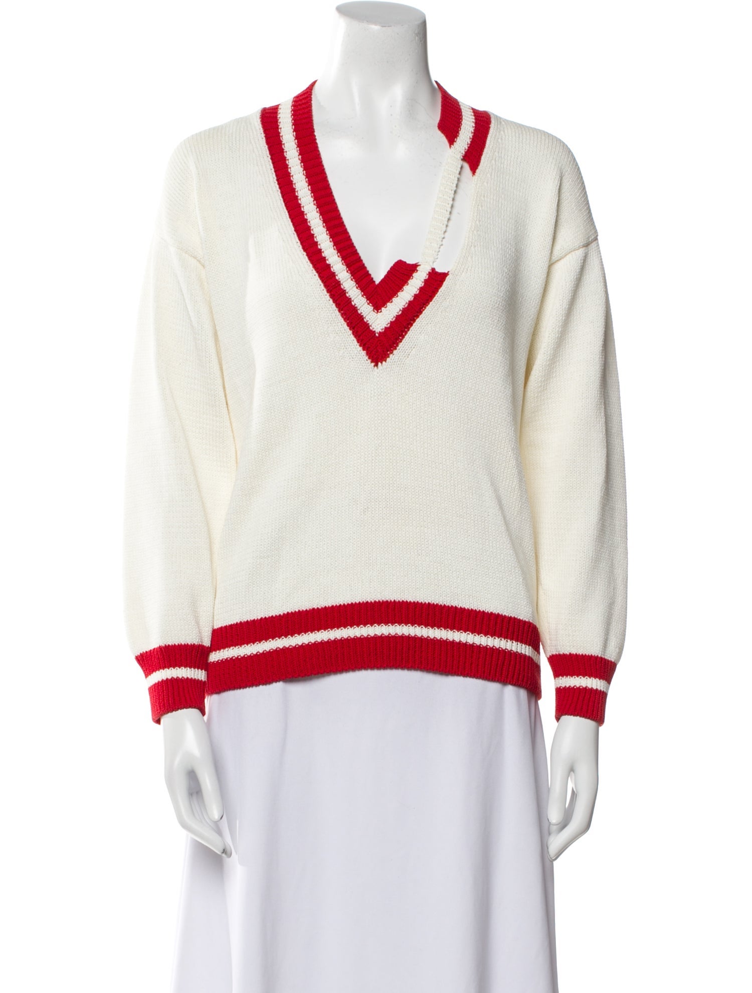 Off-White 2018 V-Neck Sweater