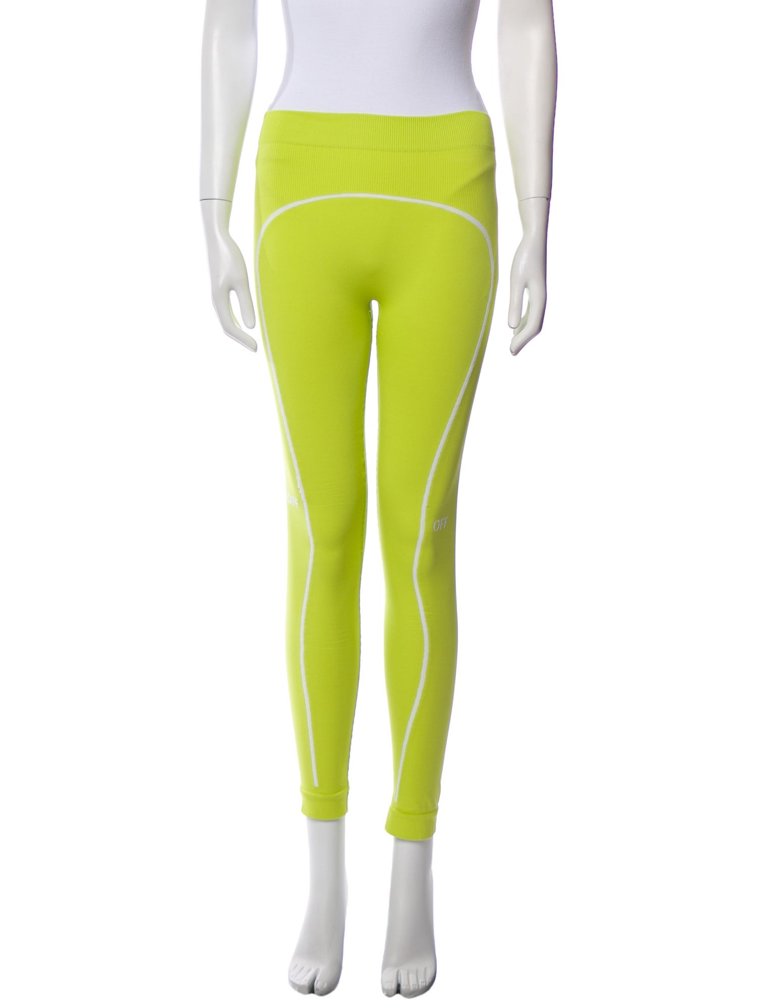 Off-White Skinny Leg Pants