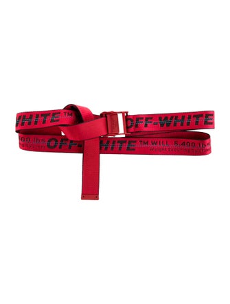Off-White Industrial Canvas Waist Belt