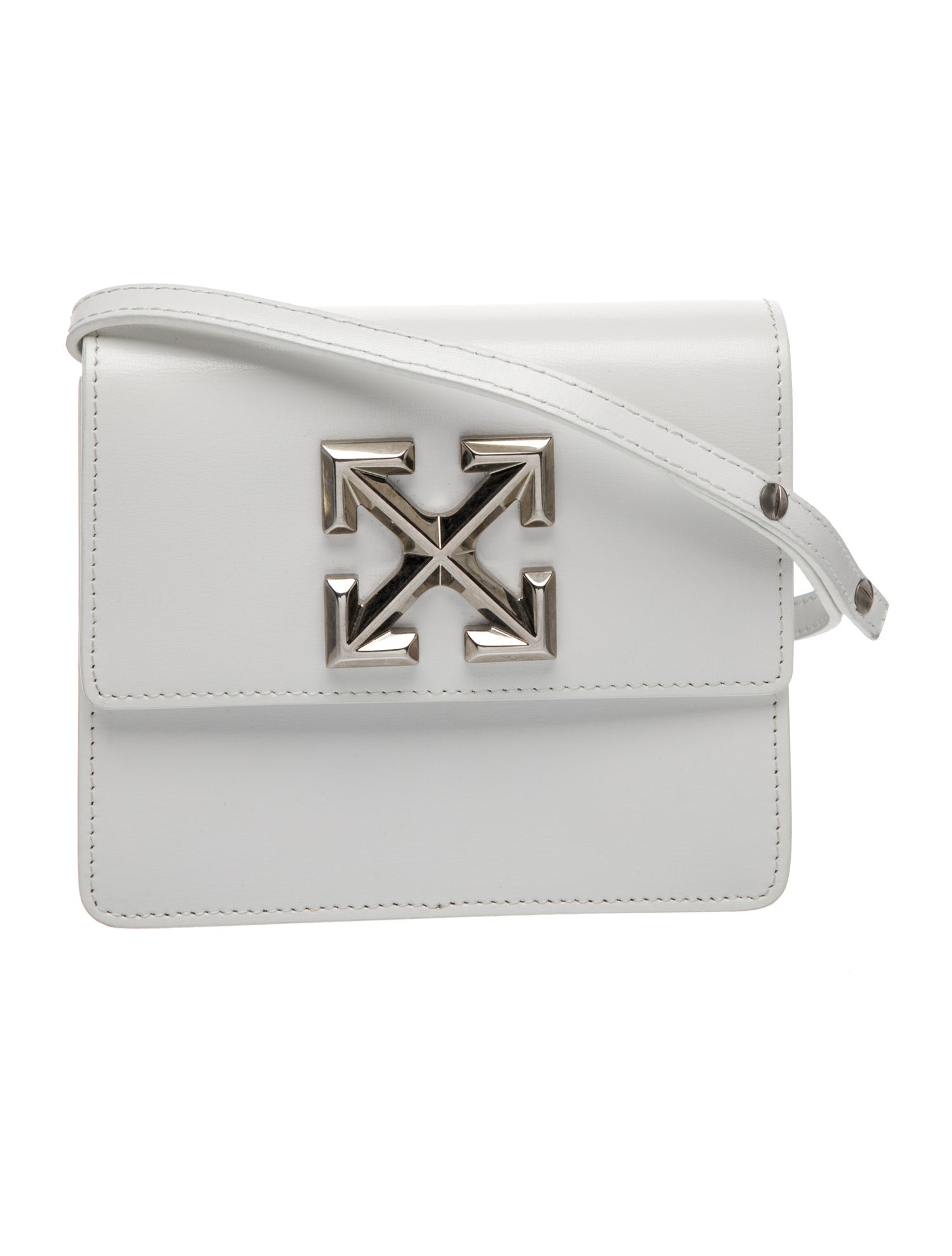 Off-White Leather .7 Jitney