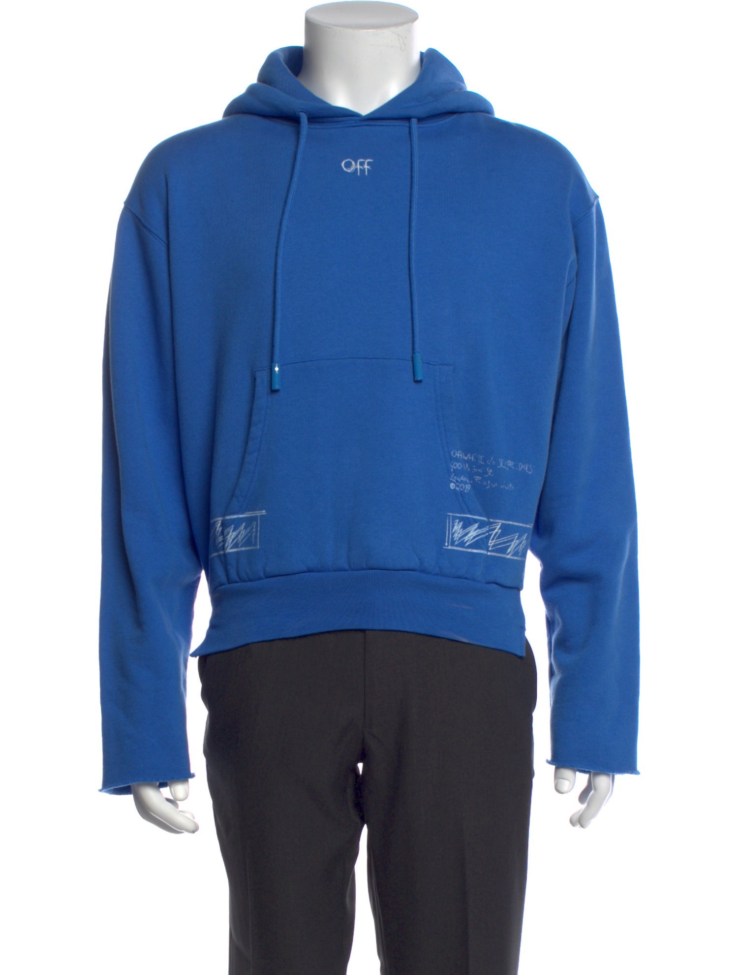 Off-White 2018 Graphic Print Hoodie