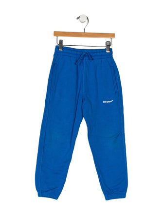 Off-White Kids Diagonal Logo Sweatpants