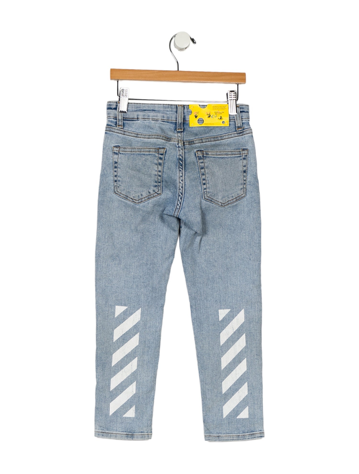Off-White Diagonal Denim Jeans