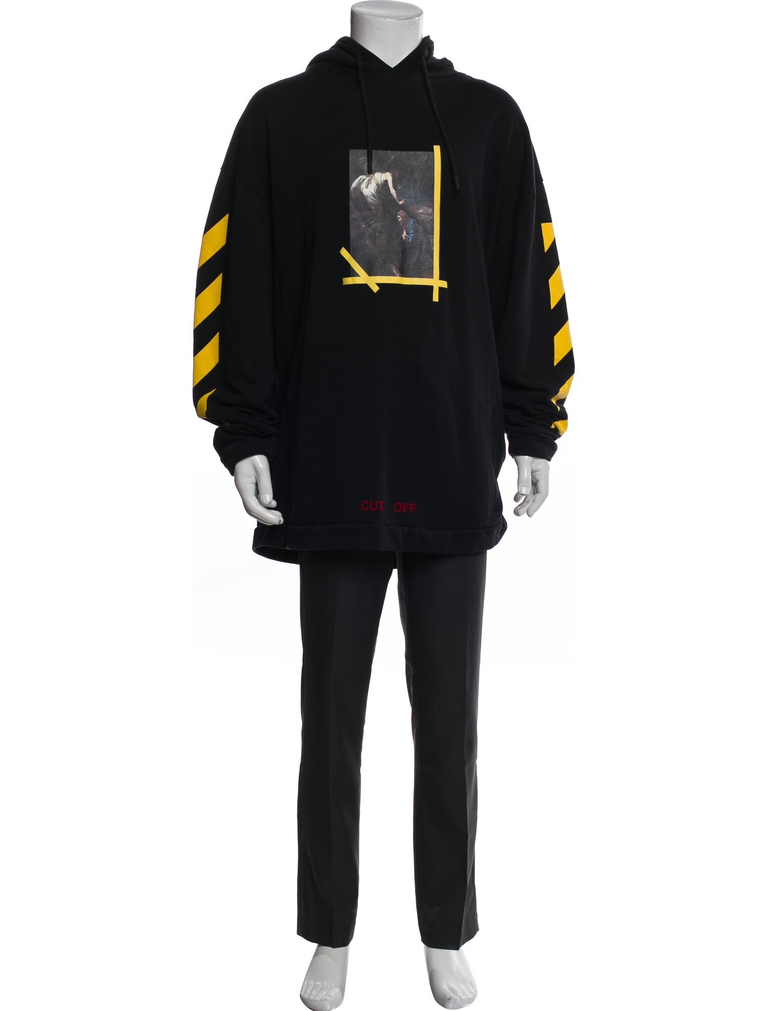 Off-White Graphic Print Crew Neck Sweatshirt
