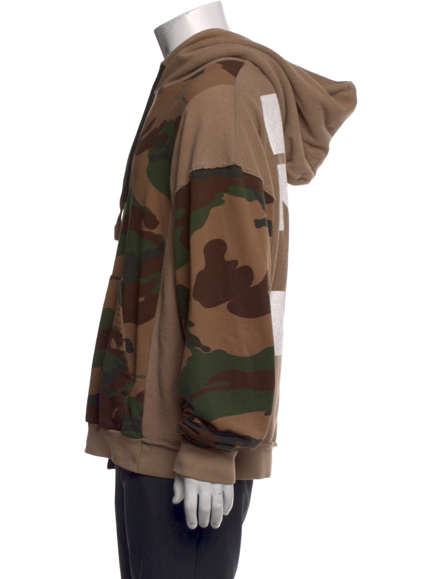 Off-White 2018 Camouflage Print Hoodie