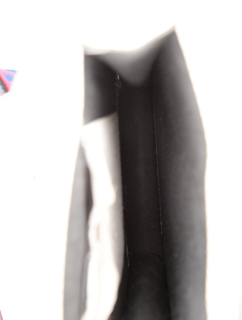 Off-White Leather Phone Pouch