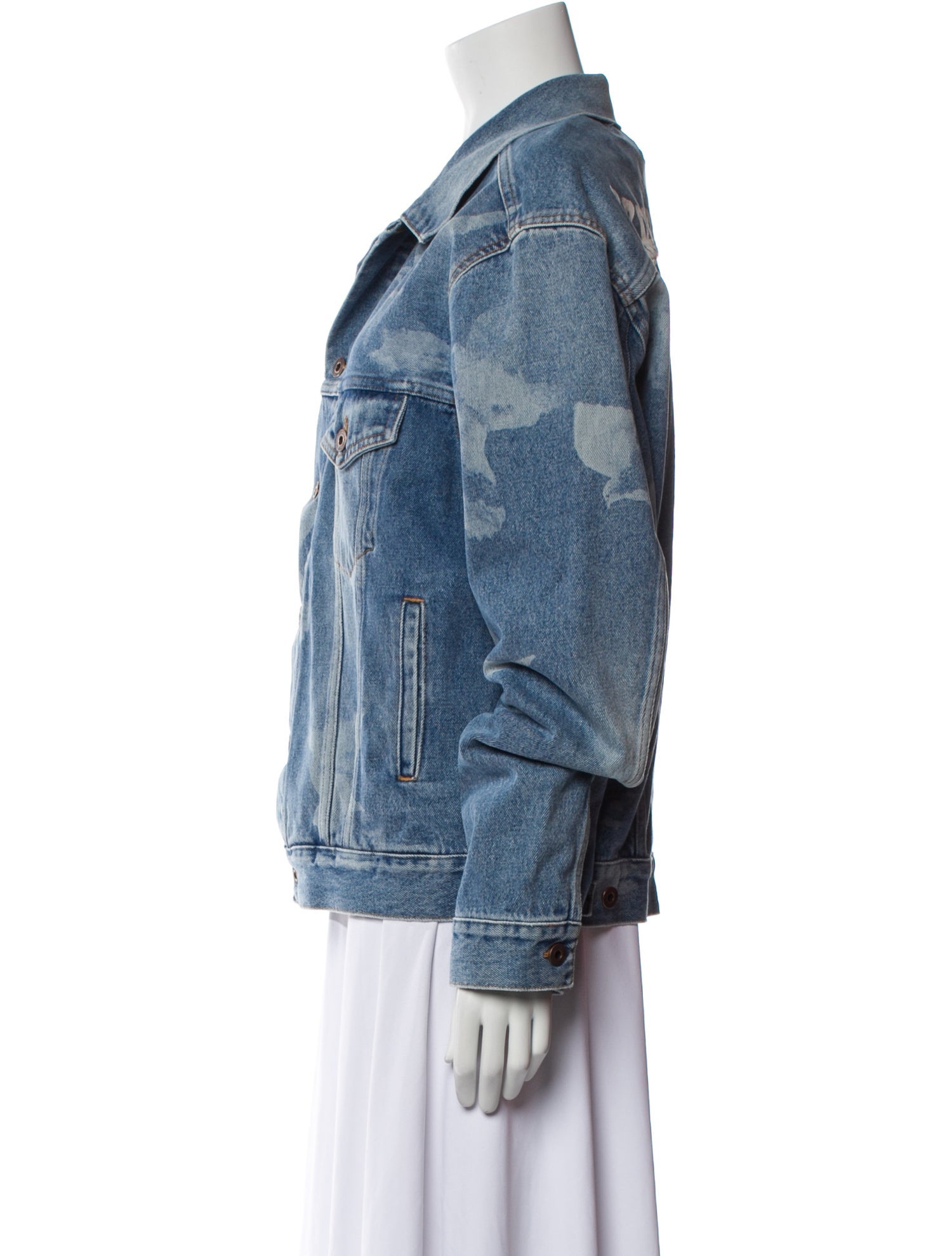 Off-White 2017 'Seeing Things' Denim Jacket