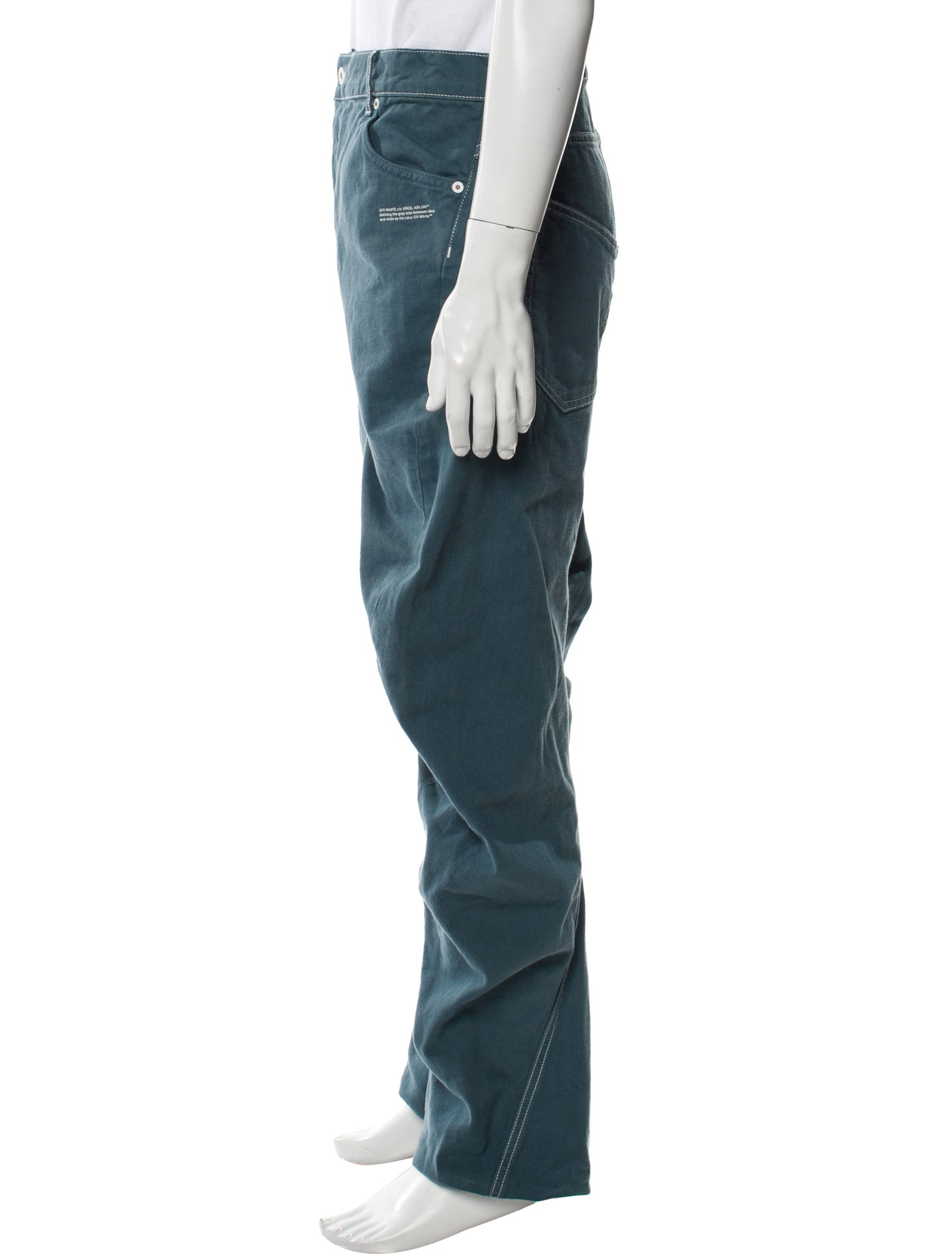 Off-White 2019 Straight-Leg Jeans