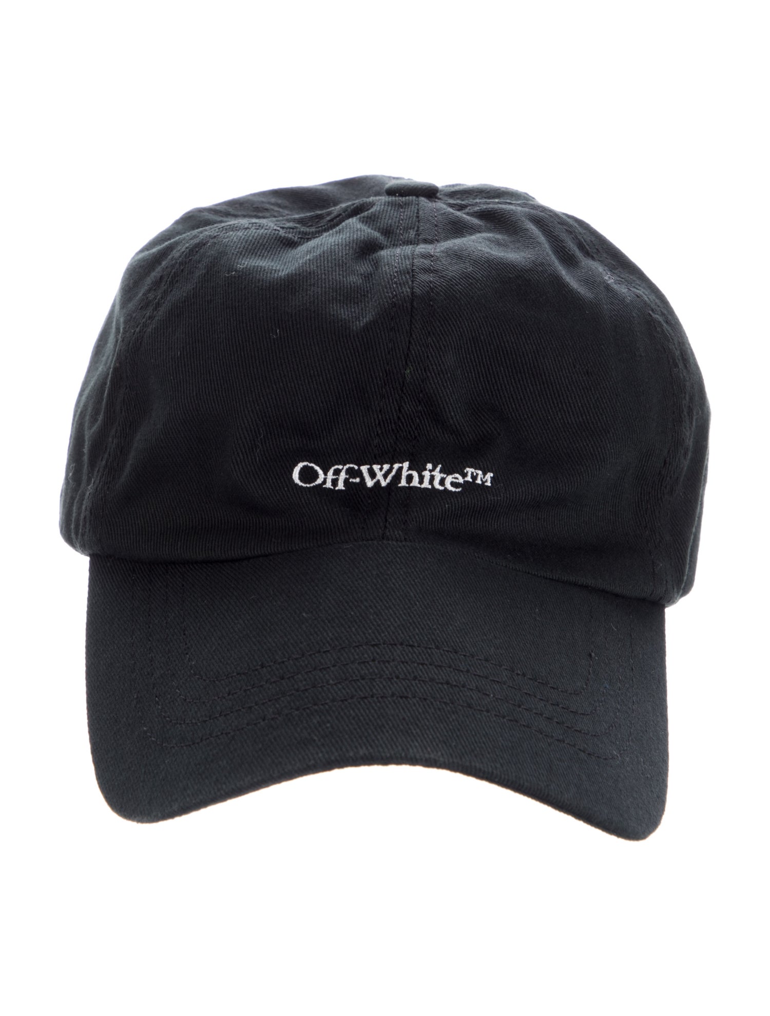 Off-White Embroidered Cap