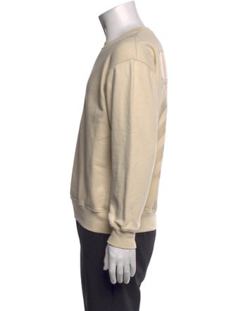 Off-White Crew Neck Long Sleeve Pullover