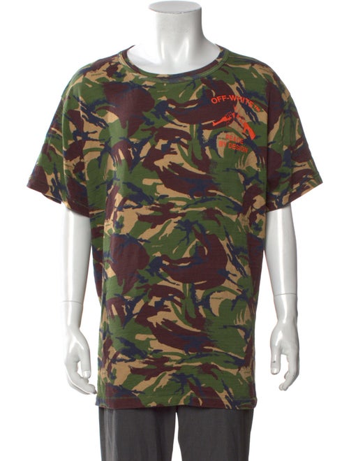 Off-White Camo 'Peace by Design' Printed T-Shirt