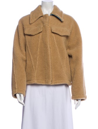 Off-White 2018 Faux Fur Jacket