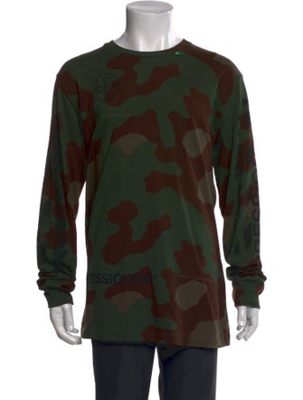 Off-White 2019 Camouflage Print Henley