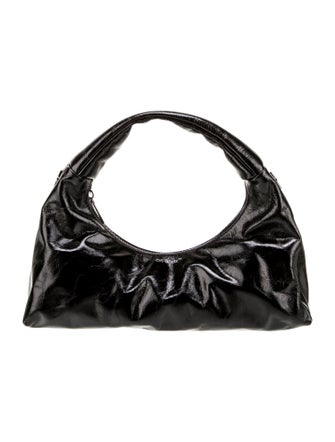 Off-White Leather Top Handle Bag