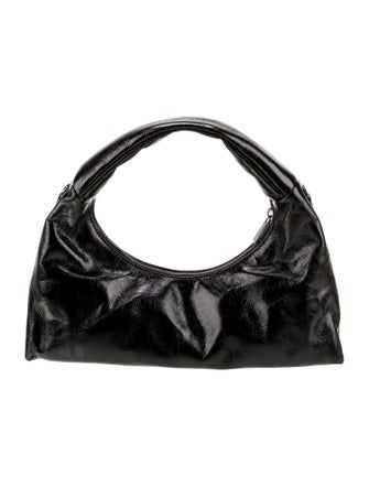 Off-White Leather Top Handle Bag