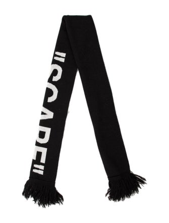 Off-White Graphic Print Scarf